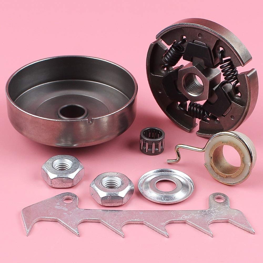 HAOHAO El Conjunto de Embrague del Embrague del Tambor .325-7T Púa de Tope Bar nueces Engranaje de Gusano Kit for Stihl MS250 MS230 MS210 025 023 021 Piezas de la Motosierra
