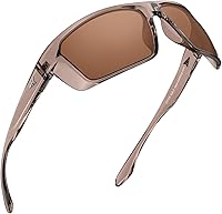 Vista 13 de KastKing Huzzah - Lentes de sol deportivos, polarizados y con protección ultravioleta, para hombres y mujeres, ideales para conducir, pescar, hacer