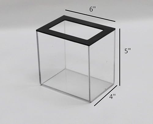 Miniatura 4 de BB INC Tip Box Tip Jar Acrylic Money Storage Container