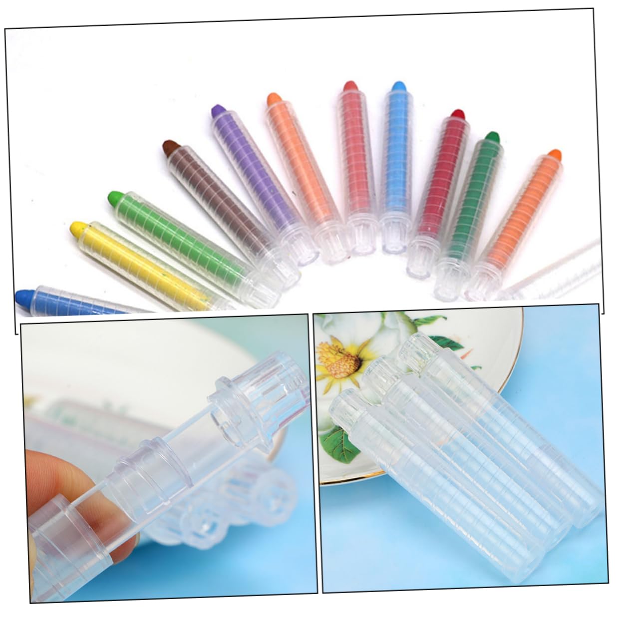 Toyvian 70pezzi Per Riutilizzabili Clip Per Insegnanti Portagessetti Pratici Facili Usare Compatibili Diverse Dimensioni Per Aula e Scrittura