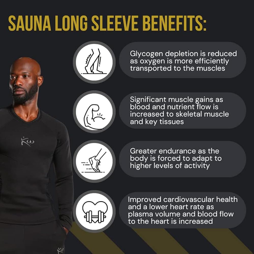 Neoprene Sauna Suit Long Sleeve Shirt