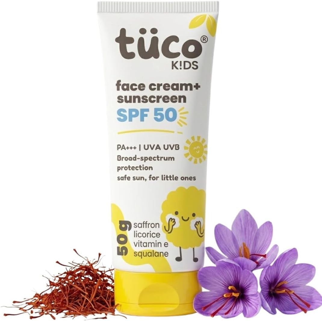 Kids Sunscreen for Kids, Sunscreen spf50 PA++++, 2-in-1 Face Cream-50g