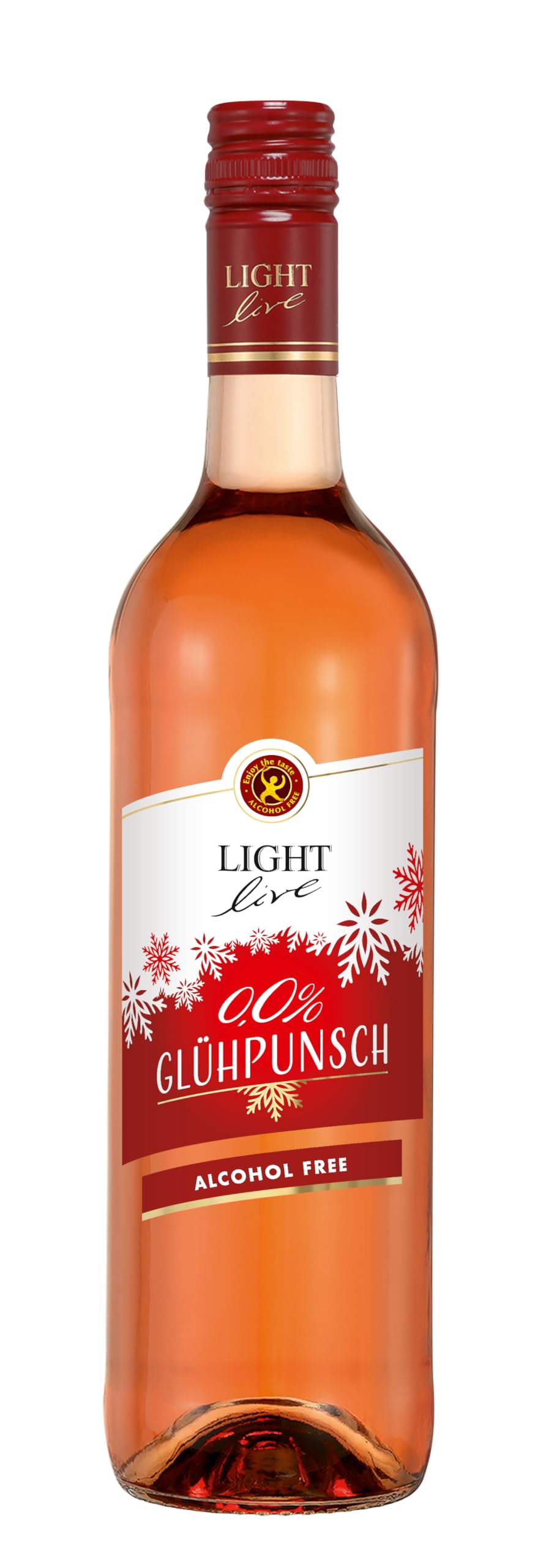 LIGHT live Glühpunsch 0,0% Rosé (6 x 0,75 l)