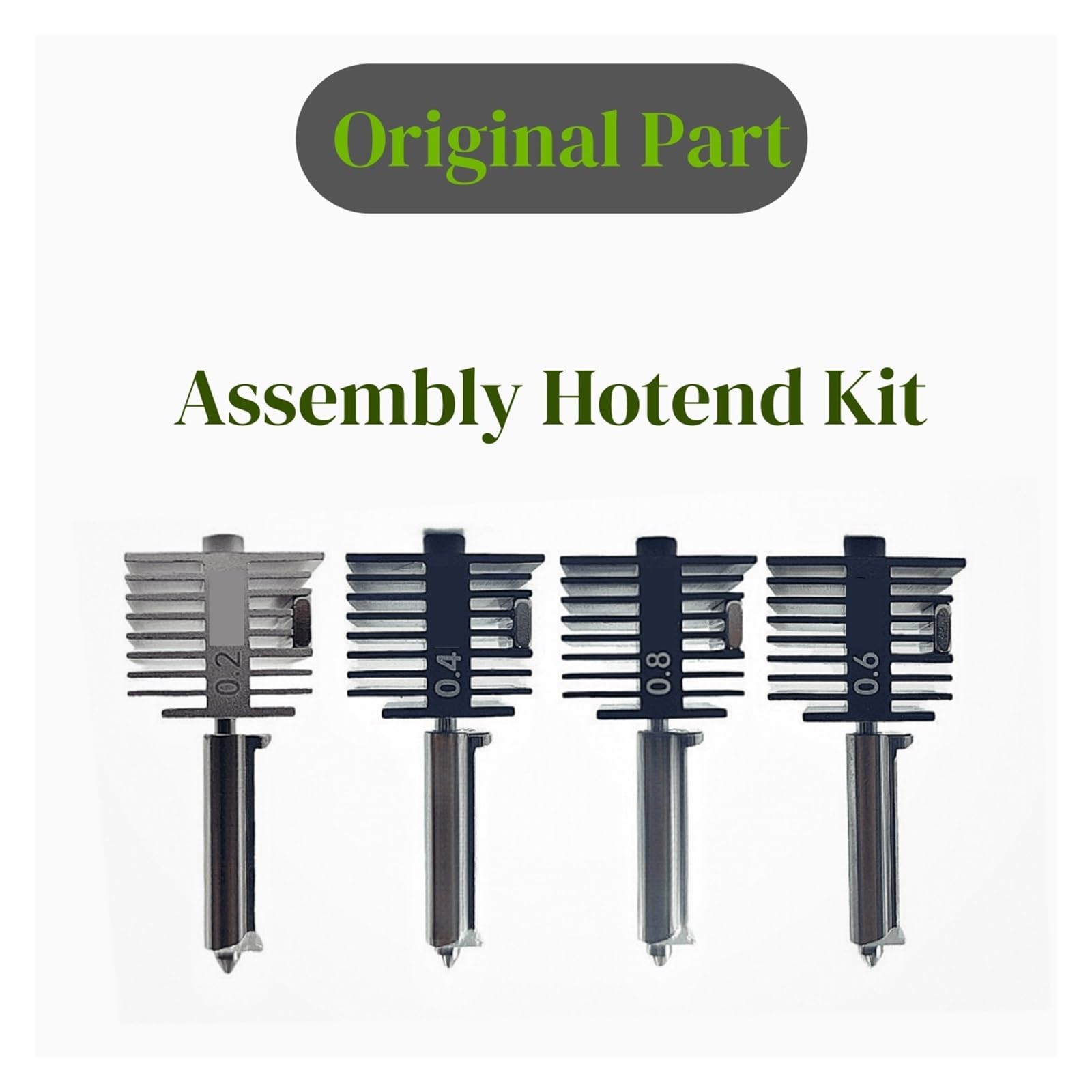 Amazon.co.jp: Bambu Lab A1 ミニホットエンドキット対応 硬化鋼ノズル