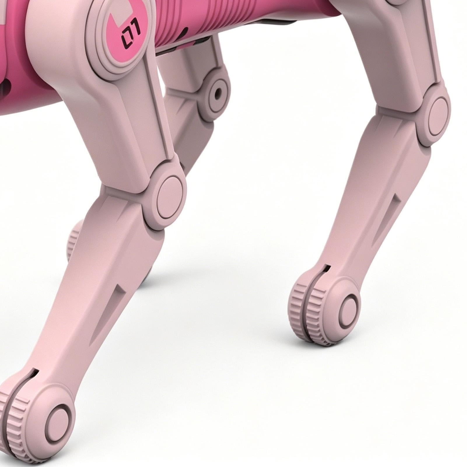 Generico Perro robótico | Control remoto 2.4 GHz con activación por voz, perros robots domésticos interactivos IA – Para niños y niñas juego aprendizaje educación para interiores habitación de niños