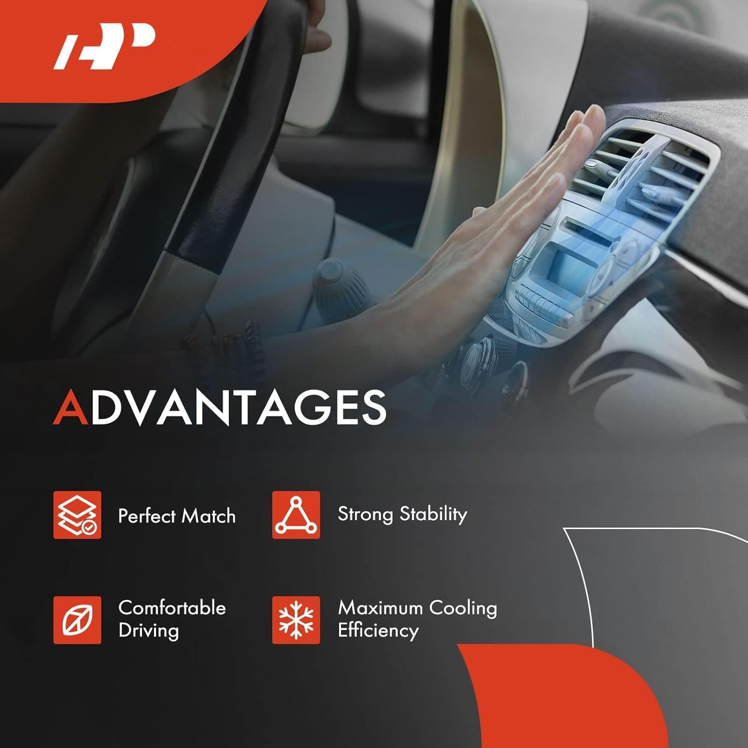 A-Premium A/C Evaporator Core Compatible with Chevrolet Silverado 1500 2500, Tahoe, Suburban, Avalanche & GMC Sierra 3500 HD, Yukon, Yukon XL & Cadillac Escalade, Escalade ESV EXT & Hummer H2