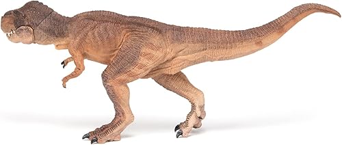 Miniatura 7 de Papo - Pintado a mano - Dinosaurios - Marrón Running T-rex - 55075 - Coleccionable - Para niños - Adecuado para niños y niñas - a partir de 3 años