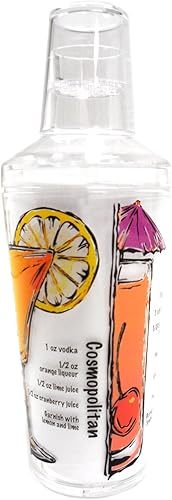 Miniatura 2 de Norpro Sunrise - Coctelera con colador, 18 onzas