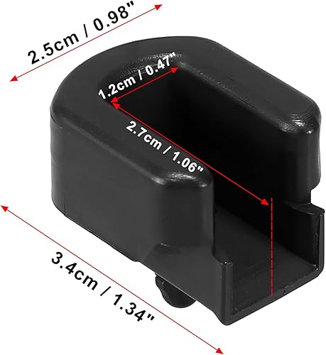 Miniatura 3 de X AUTOHAUX Buje de elevación del portón trasero derecho para Chevrolet para GMC Colorado Canyon 2015-2020 para Silverado 1500 2014-2020 para 2500HD