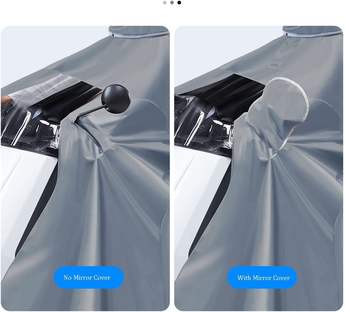 Poncho adult, raincoat,Adult Waterproof Cape for Electric Bike, Motorcycle, Mobility Scooter, Rain Poncho Cover Single, 5XL Gray