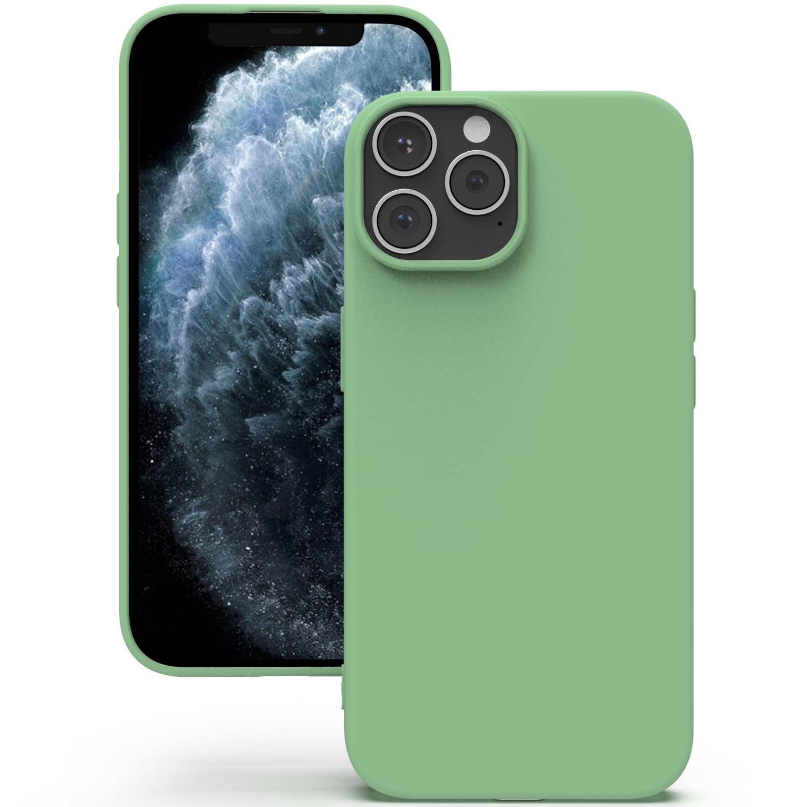 YATWIN Silicone Case for iPhone SE 2020/2022, iPhone 8/7, Soft-Touch, Shockproof, DustProof, Antiskid Apple Phone Cover for iPhone SE 2nd 3rd Generation - Dark Green — view 51