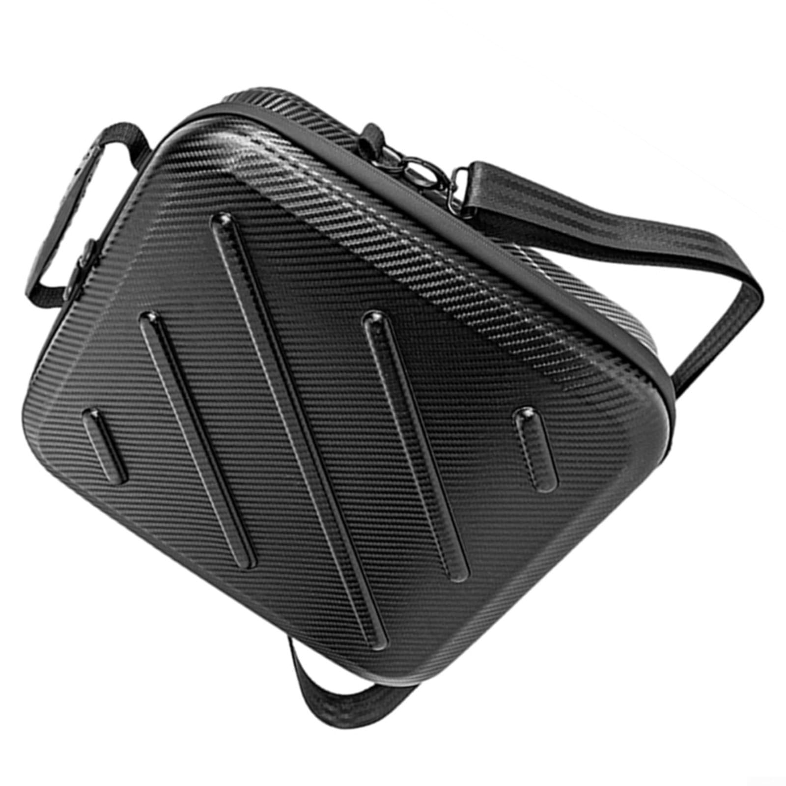 Funda protectora rígida para Mini, caja de almacenamiento de poliuretano EVA con correa para el hombro, organizador a prueba de golpes para antena parabólica y accesorios, negro