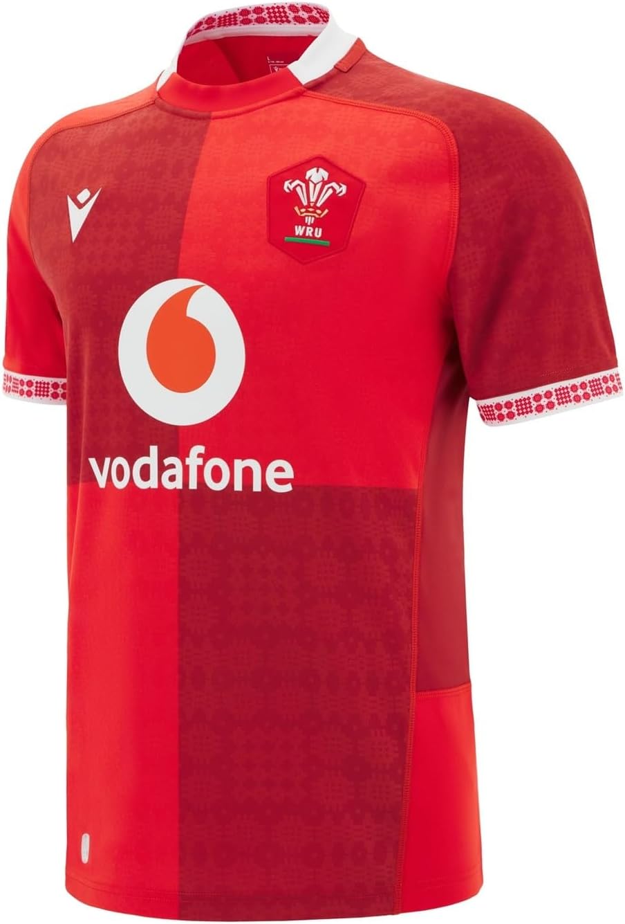 Macron Wales Men's Home Replica Rugby Shirt 2025/26