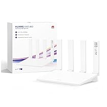 HUAWEI WiFi AX3 NEW Router, 6 Plus a 3000 Mbps, Larghezza di Banda Maggiore con 160 MHz, Gestione Intelligente del Domestico, Ampia Copertura, con HarmonyOS Mesh+, 30 Mesi di Garanzia