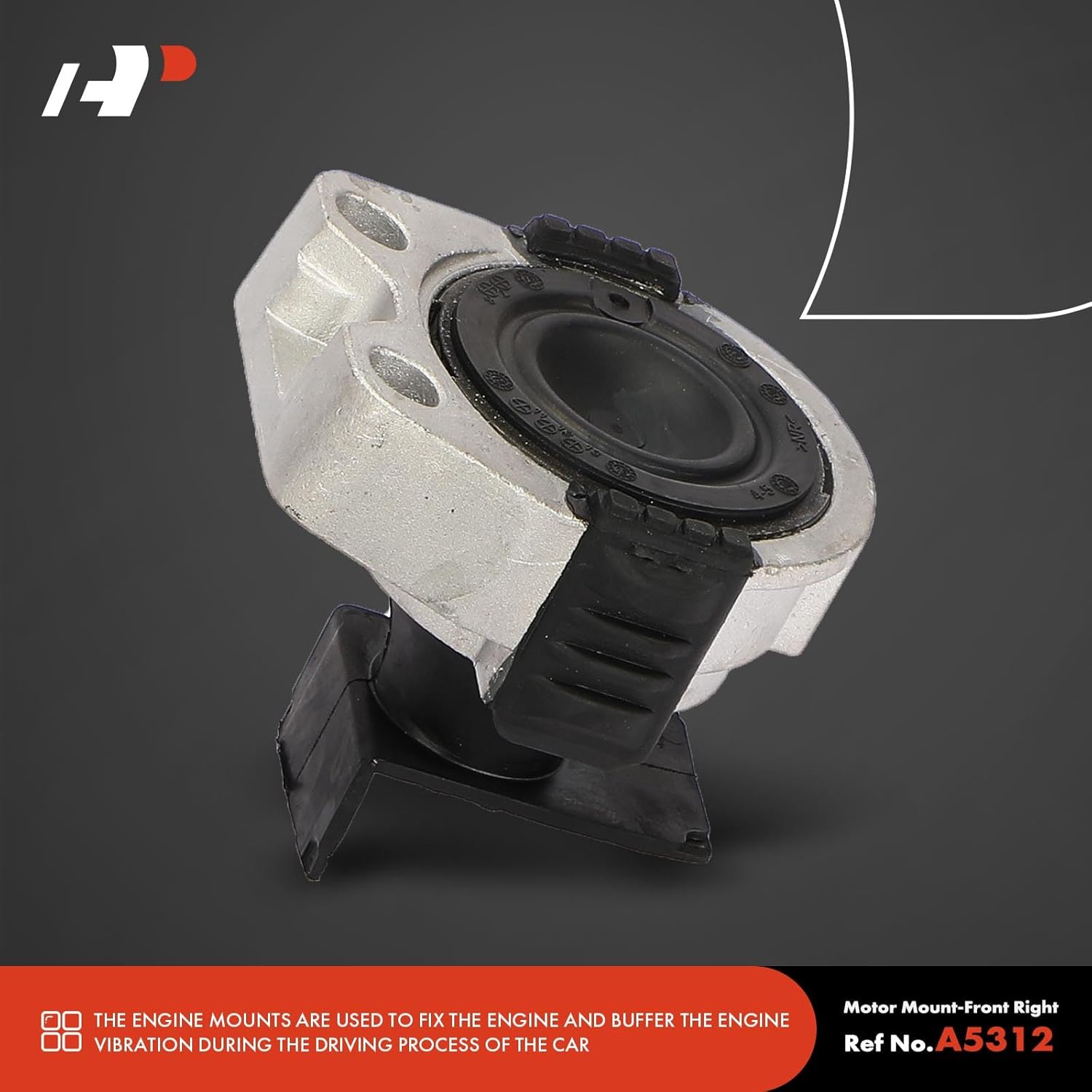 A-Premium Engine Motor Mount and Transmission Mount Kit Compatible with Mazda 3 2004-2009 2.0L 2.3L, Manual Transmission, Set of 3