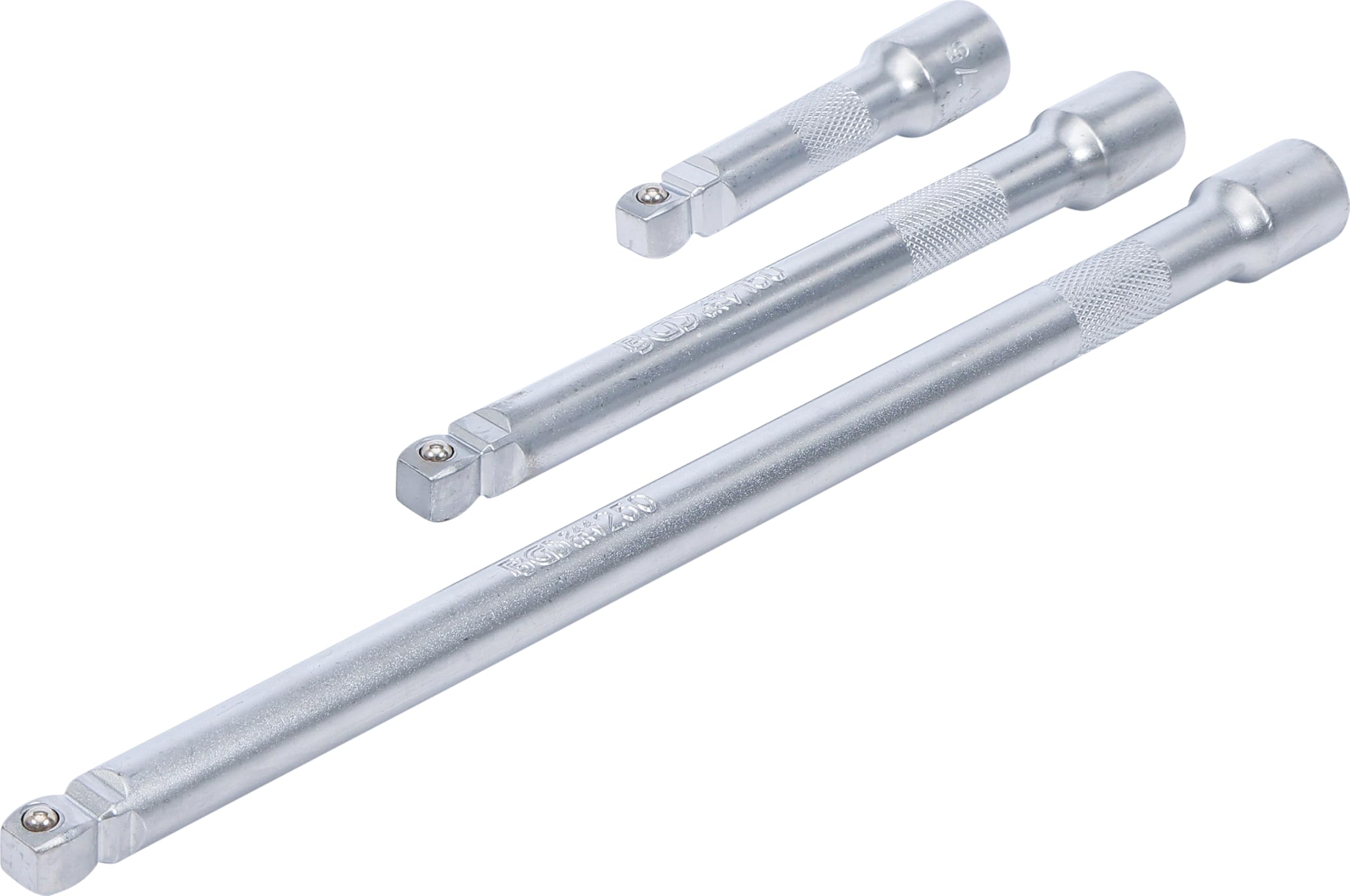 BGS 2239 | "Wobble" Extension Bar Set | 10 mm (3/8") | 75 / 150 / 250 mm | 3 pcs.