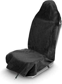Einesin Waterproof Sweat Towel Car Seat Cover, Non-Slip Bucket Seat Protector for Front Seats, Universal Fit for Gym Workout, Running, Athletes, Pets, Machine Washable, Odor-Free