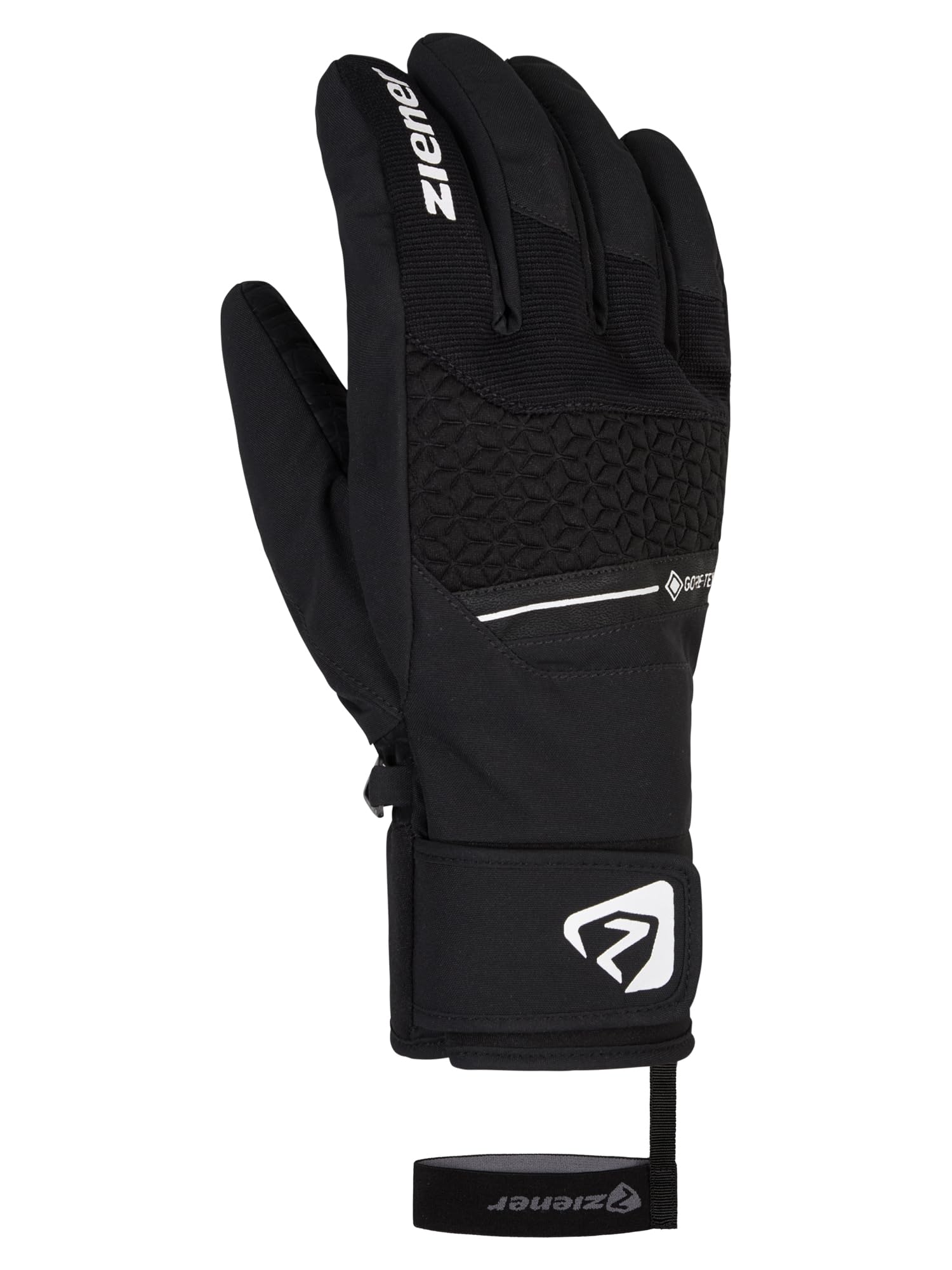 Ziener Granit Guantes de esquí/Deportes de Invierno, Impermeables, Gore-Tex, Lana Alpino, Hombre