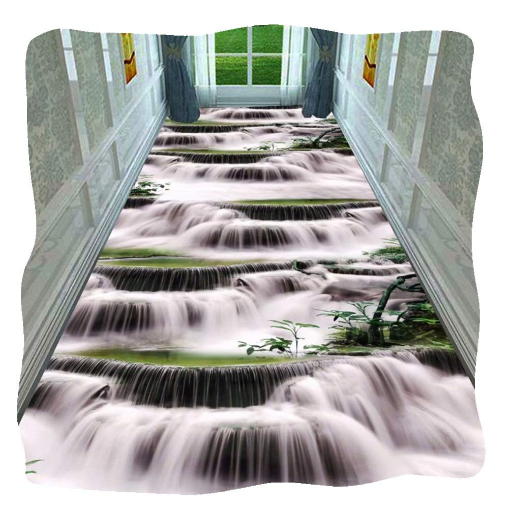 Tapis de couloir anti-salissure et multifonctionnel, parfait pour sécuriser la cuisine