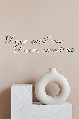 Miniatura 2 de Texto Dream until your dreams come true negro DG-DR-577