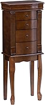 Powell Louis Philippe Jewelry Armoire, Walnut