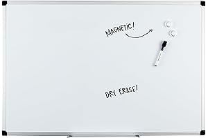 36" x 24" Magnetic Dry Erase Whiteboard: Elevate Your Communication and Organization