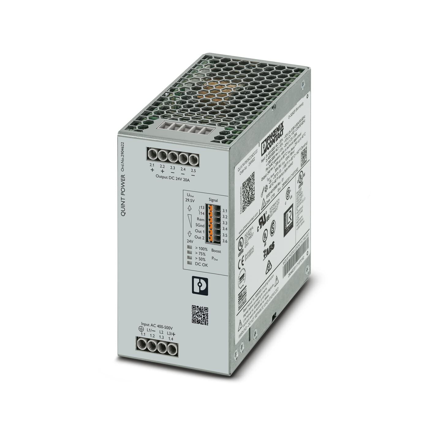 Phoenix Contact 2904622 Convertidores De Montaje En Carril Din (Ac / Dc) Talla 24