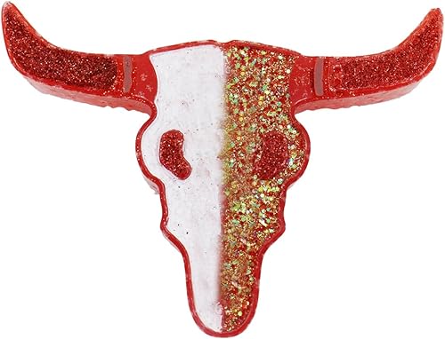 Flythww Moldes de silicona para freshie de calavera de toro azteca, aptos para horno, aptos para horno, suministros divertidos de silicona para Flythww Moldes de silicona para freshie de calavera de toro azteca, aptos para horno, aptos para horno, suministros divertidos de silicona para