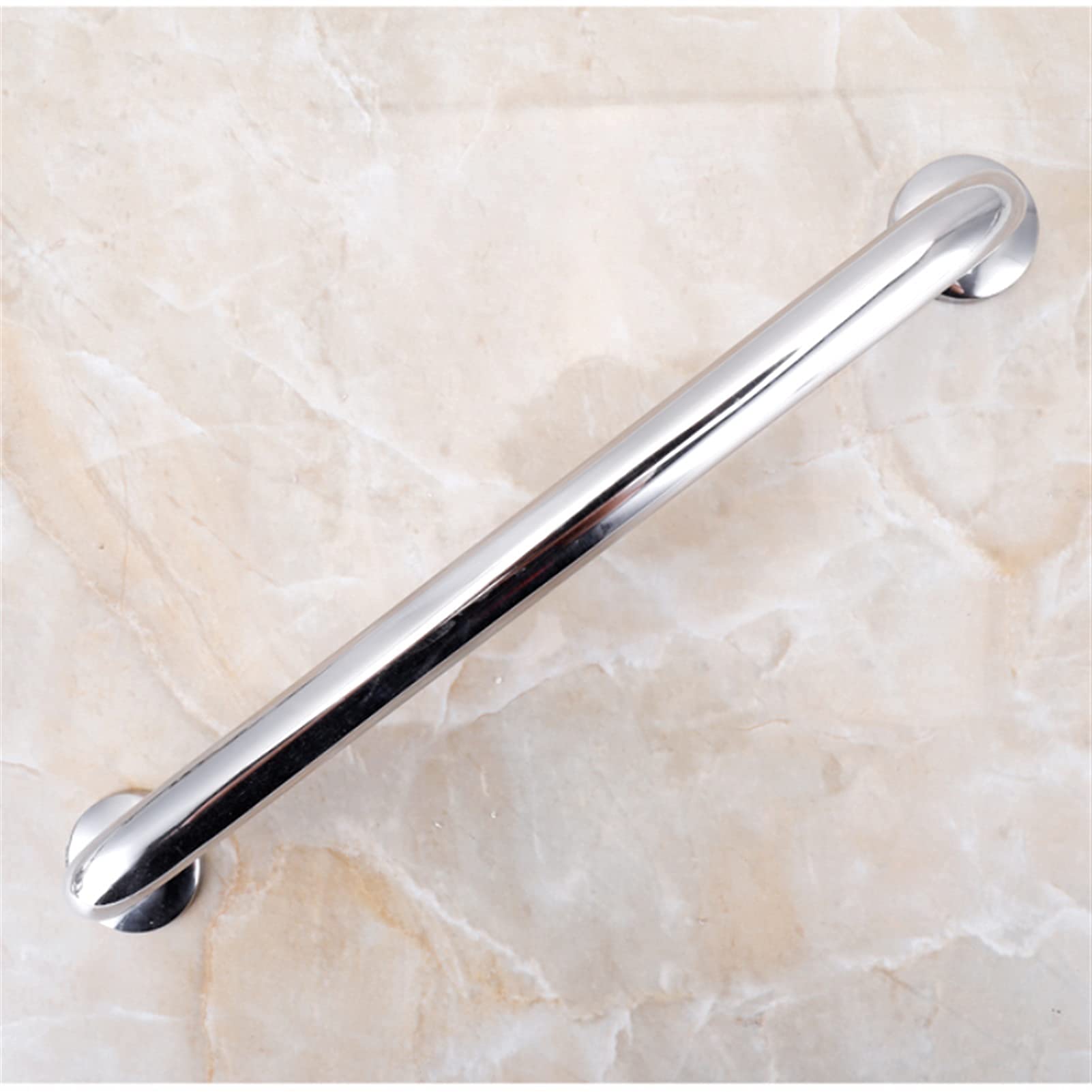 Main courante de toilette anti-glisse barre support de douche inox 50cm