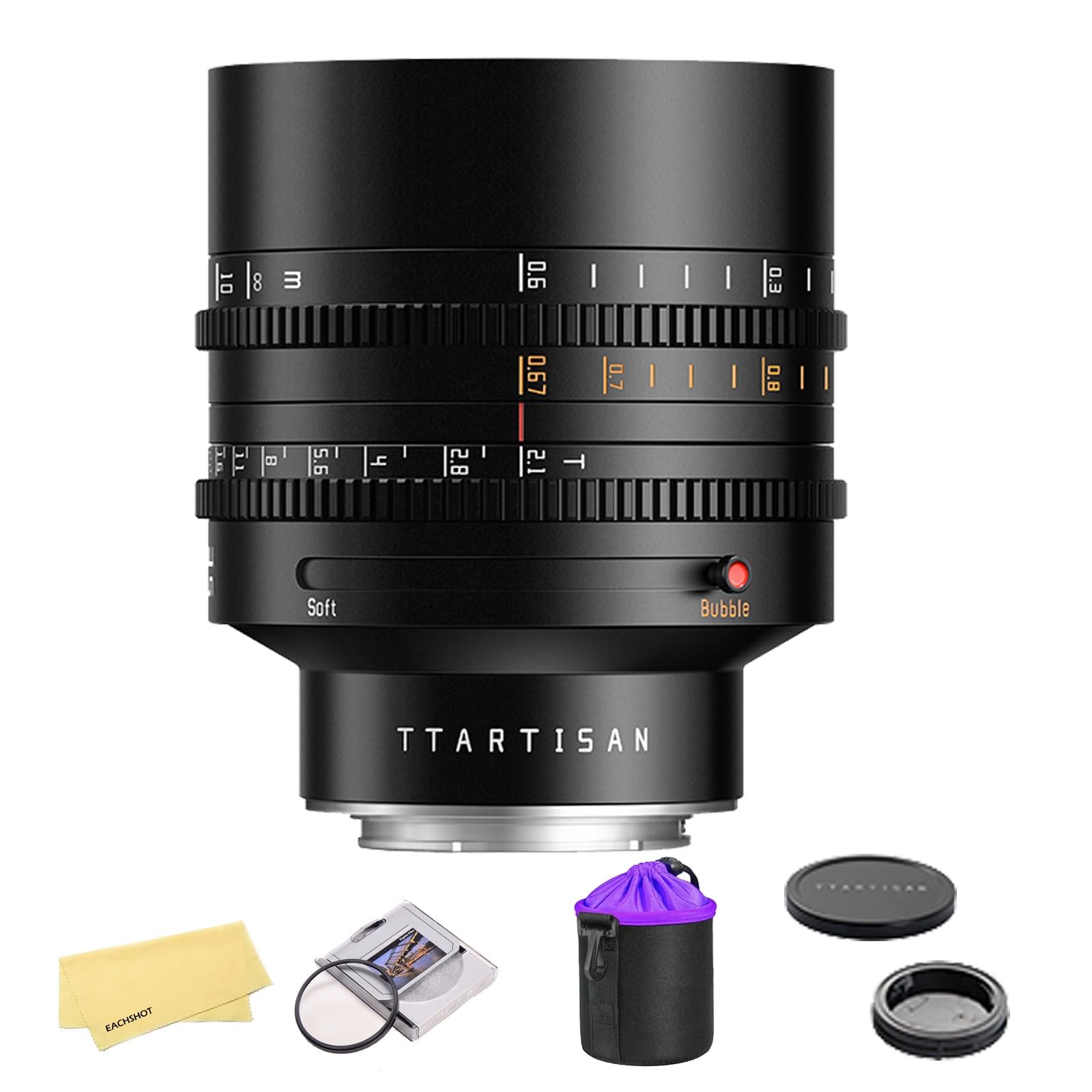 Amazon.com : TTARTISAN 85mm T2.1 Cine Lens for Sony E-Mount - Full