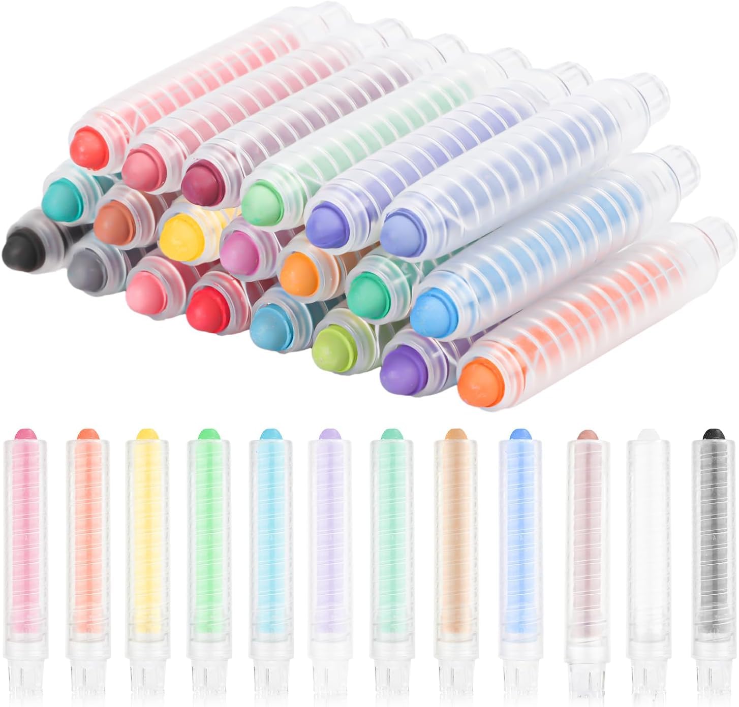 Craies De Couleur Campus - Lot De 10 Sans Poussière - Pour Tableau Noir Ou Blanc - Écriture Douce Et Lavable