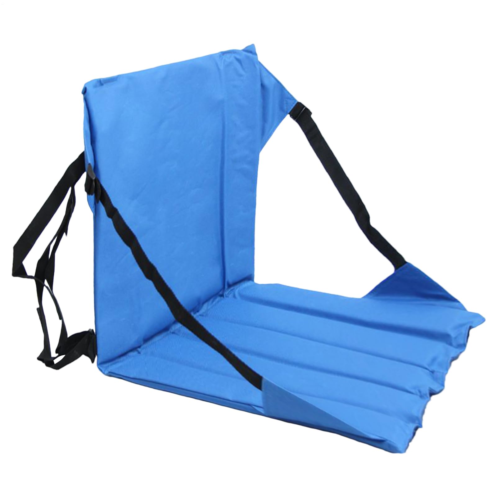 Sièges de stade avec soutien dorsal – Coussin rembourré en mousse épaisse, cadre ergonomique, design inclinable réglable, expérience assise confortable, siège pliable léger | Chaise pour camping, jeux