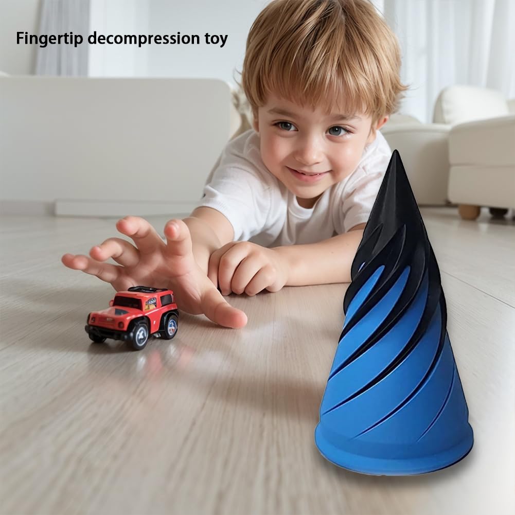 Giocattolo a spirale impossibile stampato in 3D per bambini - Fabbrica professionale di giocattoli stampati in 3D