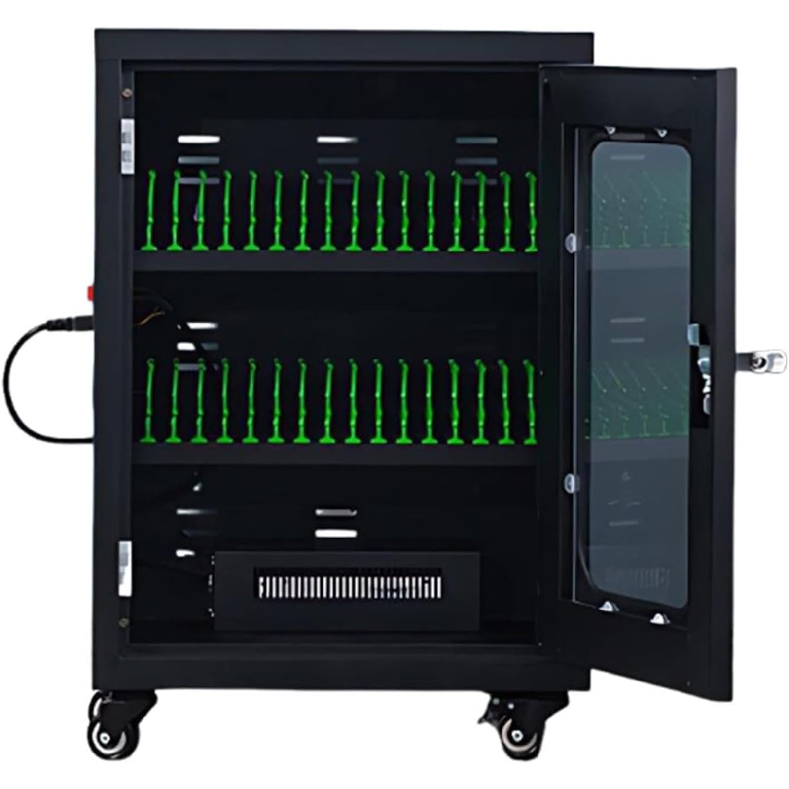 GTHTUHFD Usb Charging Station Cabinet - Organized Storage And Fast Device Charging - Perfect For Office And School Use,30slots