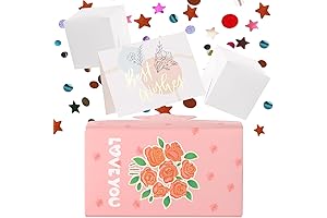 Surprise Envelope, Unique Valentines Day Pop Up Card DIY Foldable Surprise Gift...