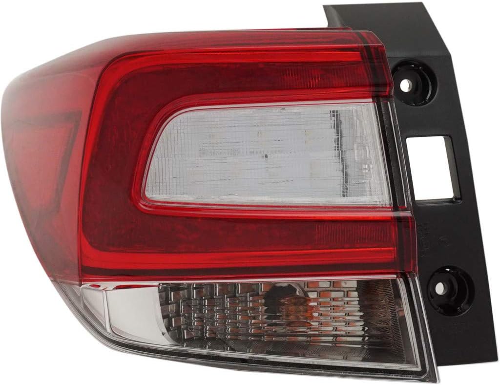 KarParts360 For Subaru Impreza 2017 2018 2019 Tail Light Assembly Driver Side Outer Hybrid/Hatchback | Replacement For SU2804109 | 84201FL03B