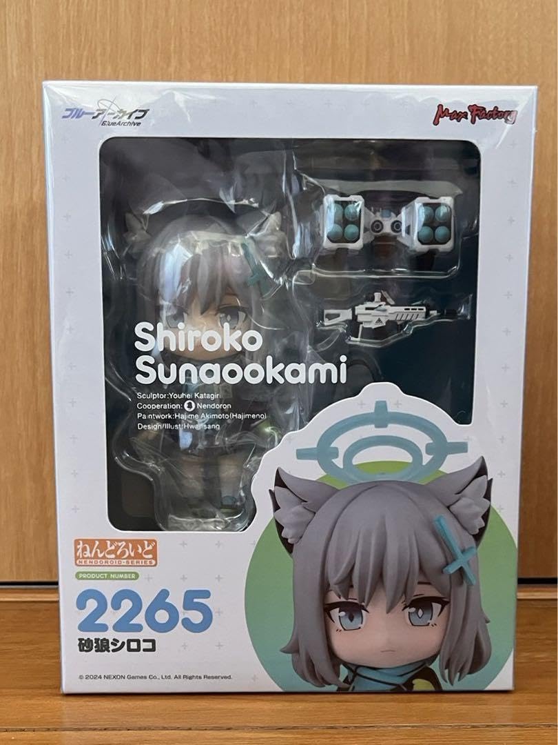 【未開封】ねんどろいど2265砂狼シロコ Amazon | 未開封 マックスファクトリー ブルーアーカイブ -Blue