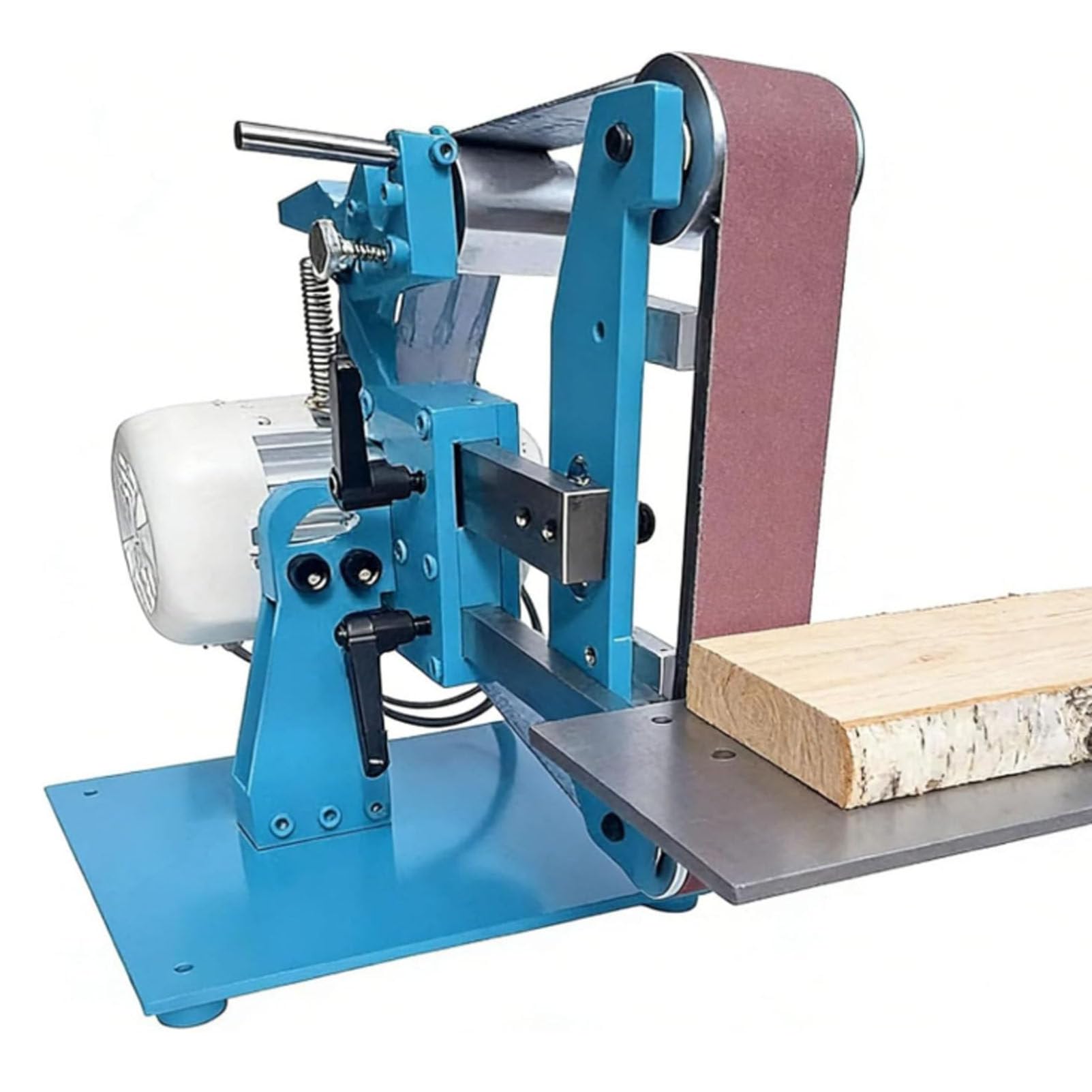 GYKOZY Grinding Polishing Machine, Vertical and Horizontal Knife Sharpener, Belt Sander, 1100W, Efficient Tool for Precision Sharpening and Polishing