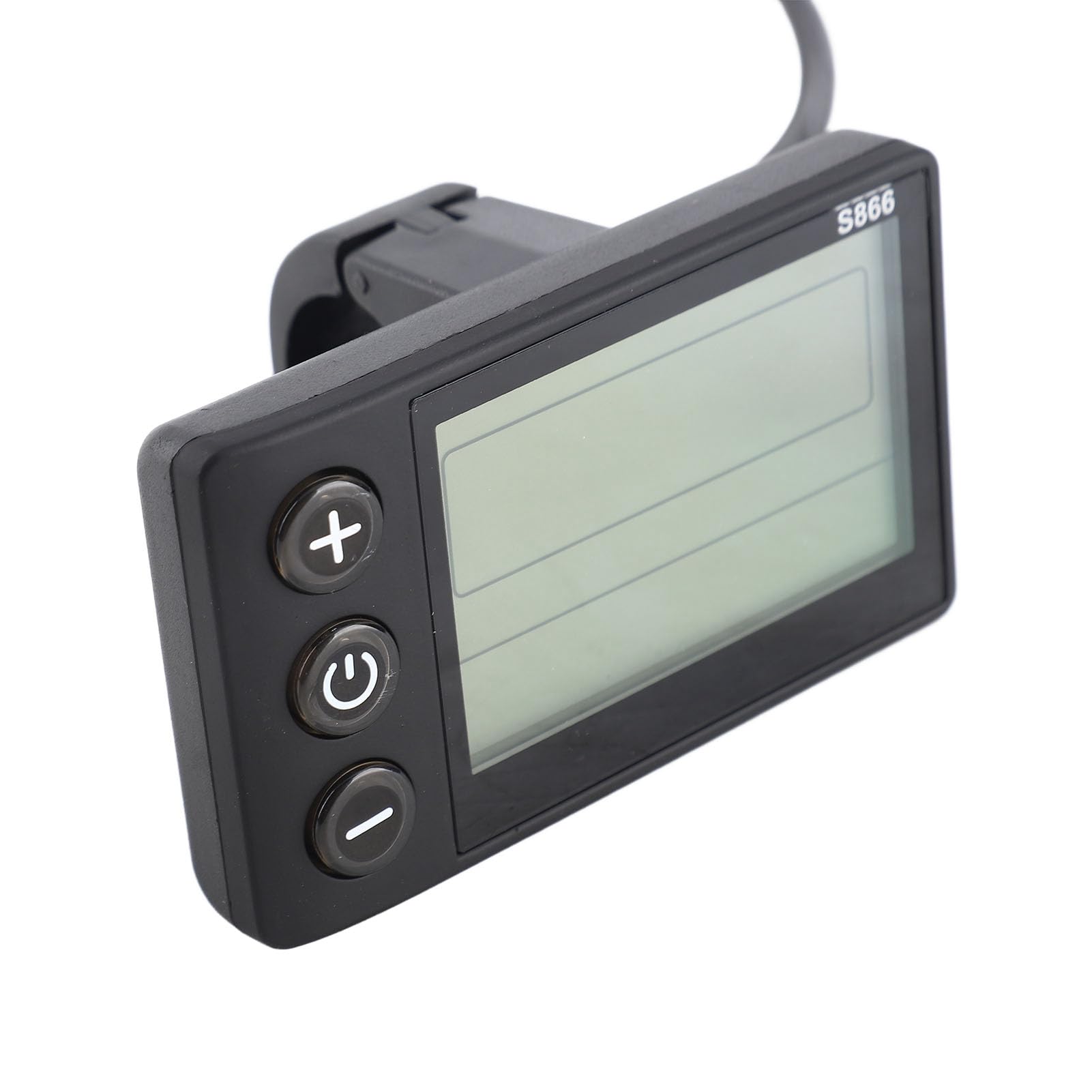 Compteur LCD S866 Pour Vélo électrique – 24/36/48V, étanche IP65, écran Rétroéclairé – Compatible Guidon 22,2 Mm