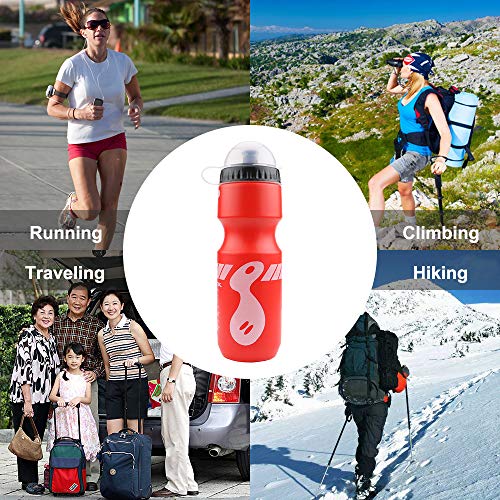 Andoer Bicicleta Garrafa de água Copo de água leve para atividades ao ar livre Ciclismo Equitação Vi