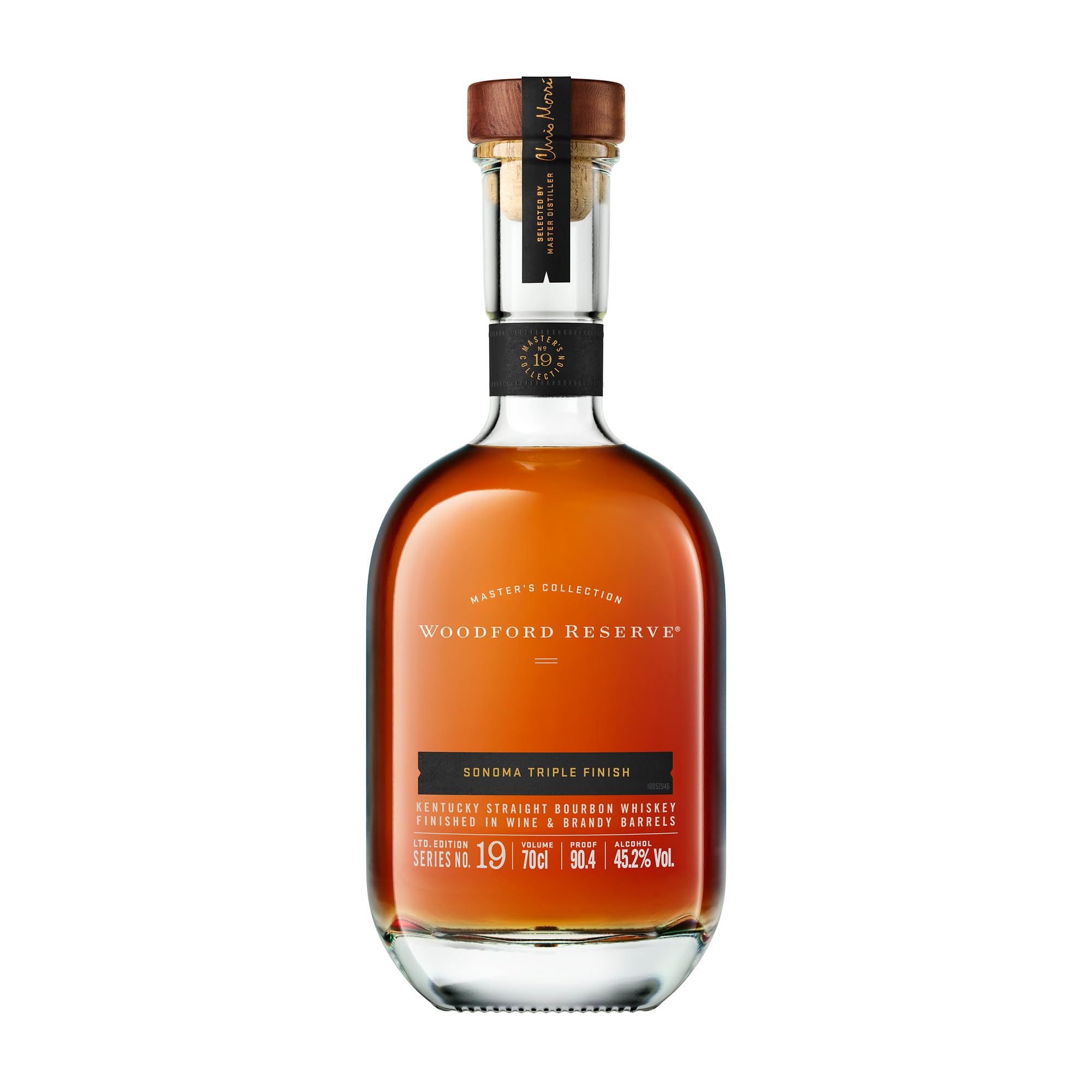 Woodford Reserve Sonoma Triple Finish - Ultra Premium Whiskey - Geschenkempfehlung - Ein Mix aus Weinrebe und roten Früchten -0.7L/45.7% Vol.