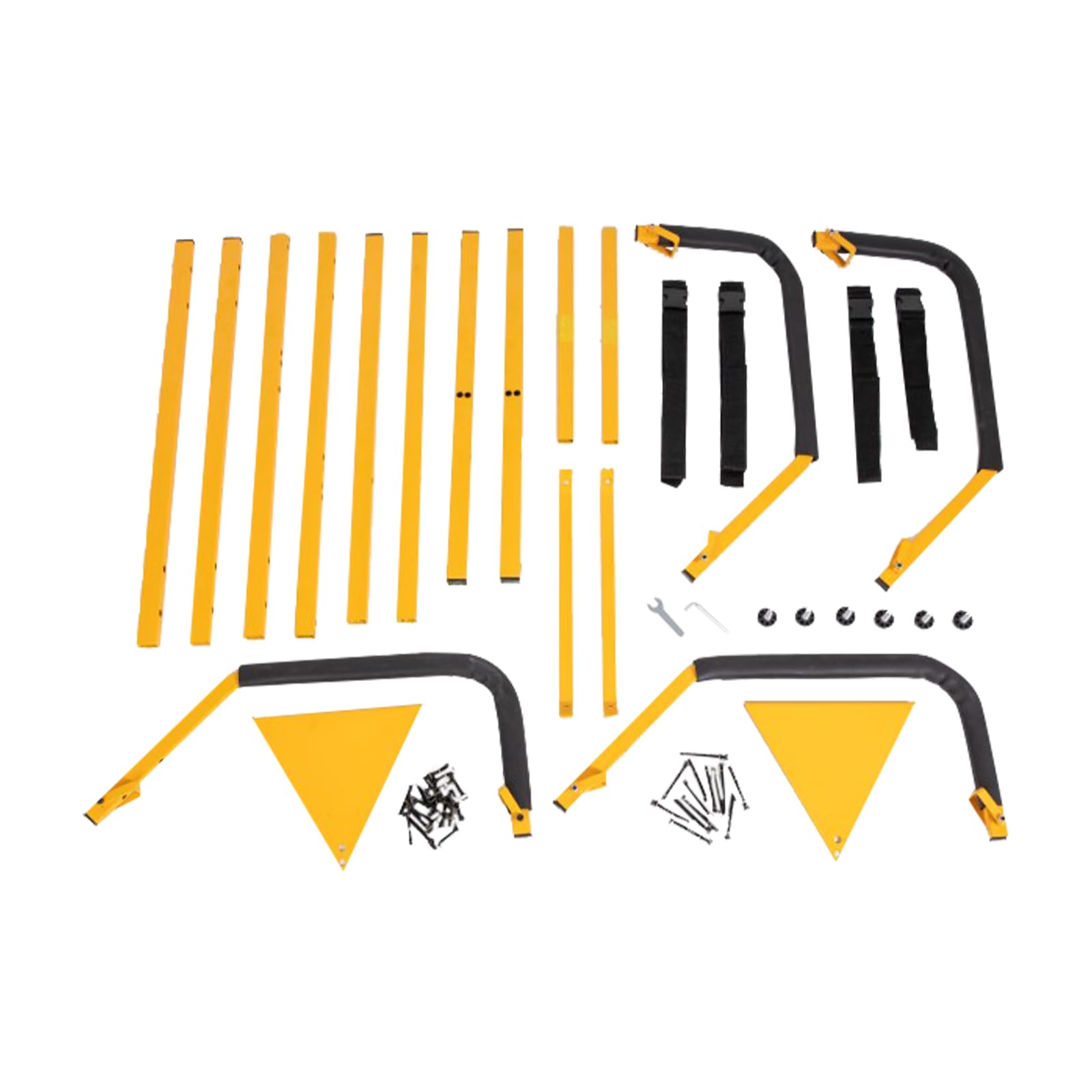 Scaffale per kayak autoportante per 2 kayak, regolabile per kayak, canoa, due supporti utilizzati in combinazione, portata 240 lbs