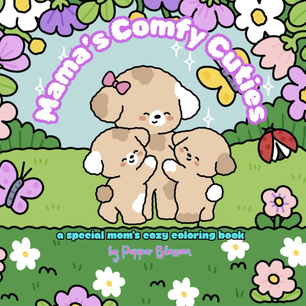 Mama's Comfy Cuties: A Special Mom's Cozy Coloring Book