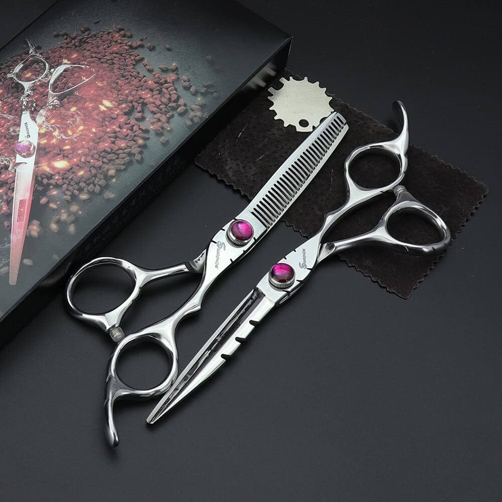 Amazon.com : Hair Cutting Scissors, Silver 6 inch barber