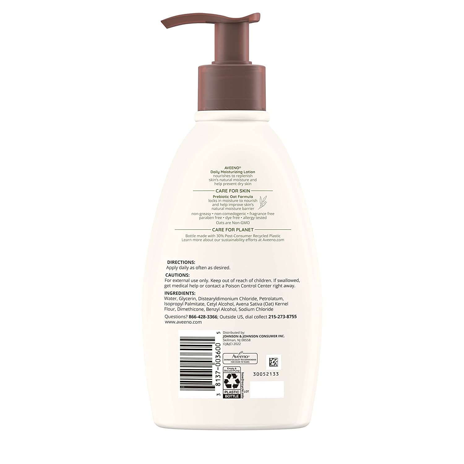 Aveeno Daily Moisturizing Lotion 24-Hour Hydration Two-Pack