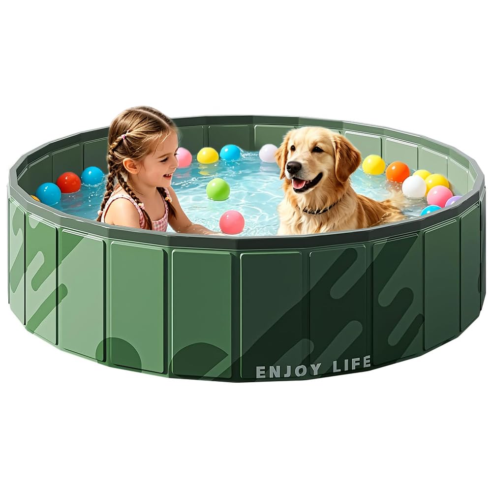 Zogxyc Ball Pit, 100cm Foldable Baby Ball Pit for Baby Toddler Boys Girls