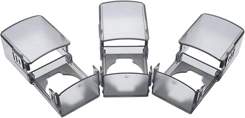 BESPORTBLE Cubierta de bloqueo de puerta a prueba de niños, 3 piezas, fácil de instalar, protector de puerta de dormitorio, dispositivo antiapertura