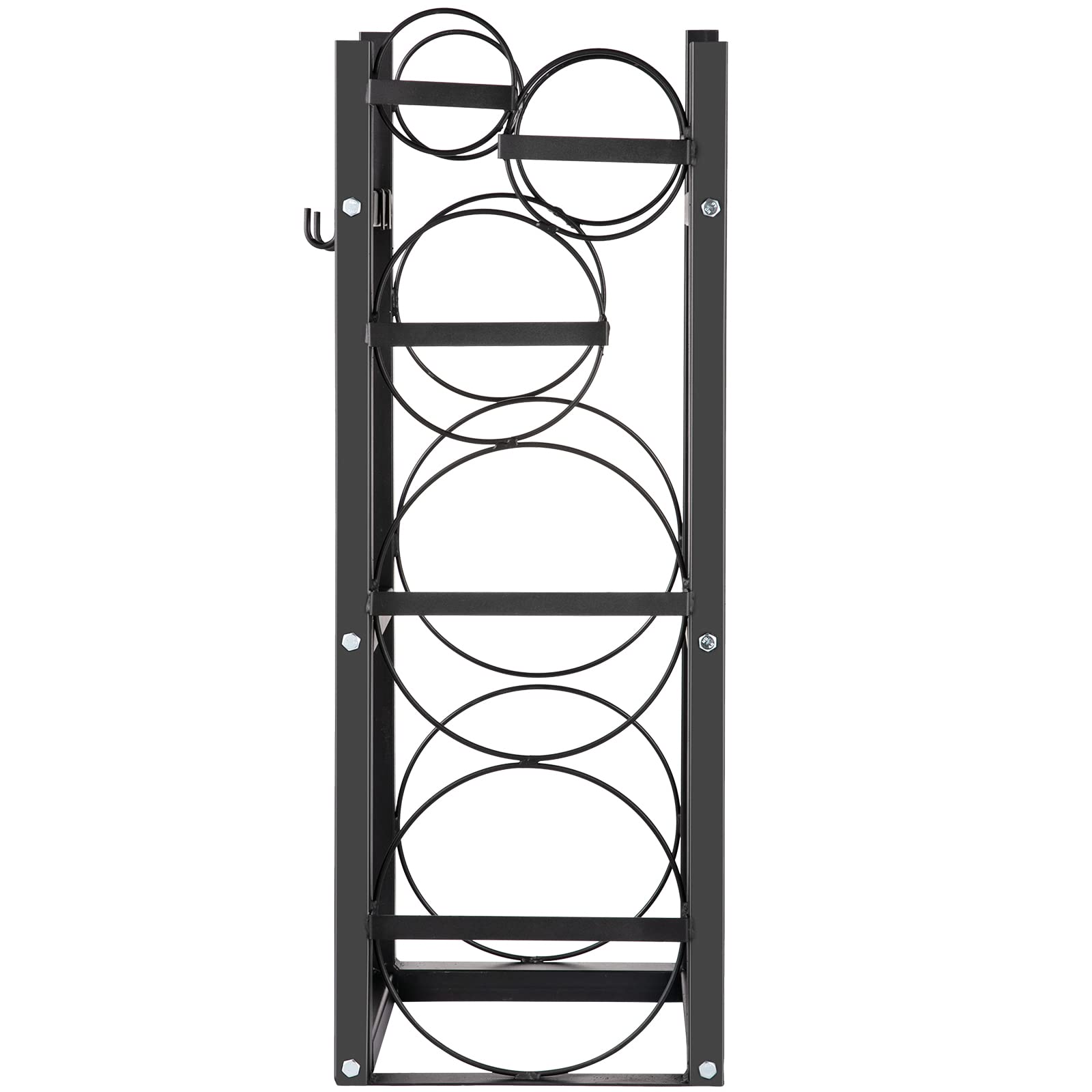 VEVOR Soporte para tanque de refrigerante con 2 x 30 libras y 3 otros que ahorran espacio Estante para tanque de cilindro 35 x 13 x 14 pulgadas para almacenamiento de gas nitrógeno y oxígeno