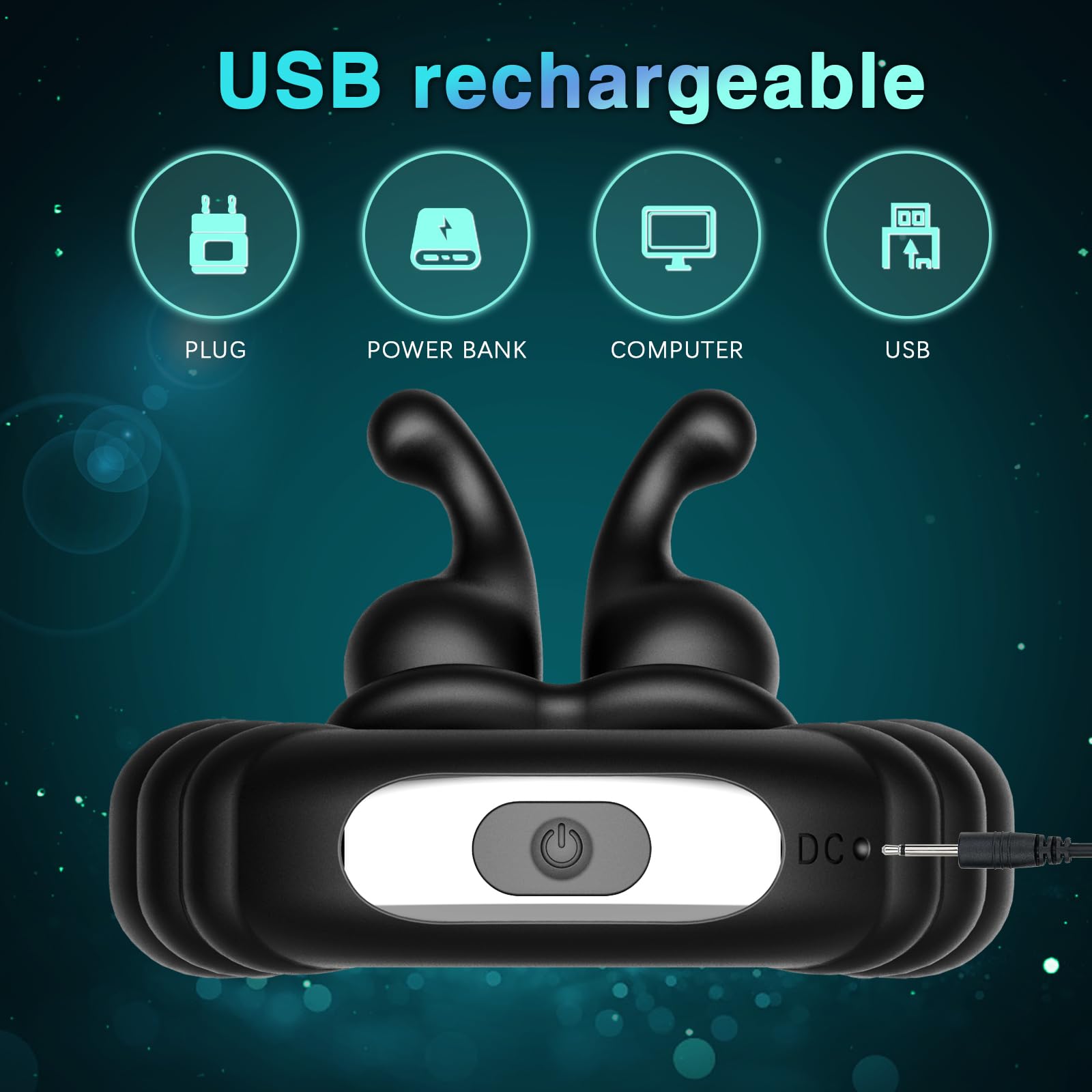Sex Toys Anneau Penien - Anneau Homme Sextoyse Couple Plaisir, Anneau Vibrant Pénis Clitoridienne avec 10 Modes de Vibration, Anneaux de Pénis Sextoyse Sex, Anneau Penien Sex Toyspour Pour Homme