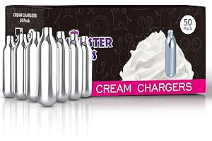 Whipped Cream Chargers, 50 Pack